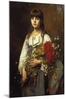 Flower Girl-Alexei Harlamoff-Mounted Giclee Print