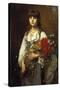 Flower Girl-Alexei Harlamoff-Stretched Canvas