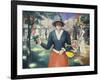 Flower Girl-Kasimir Malevich-Framed Giclee Print