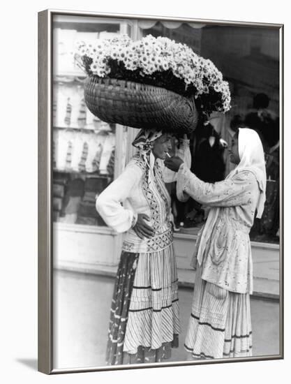 Flower Girls-null-Framed Photographic Print