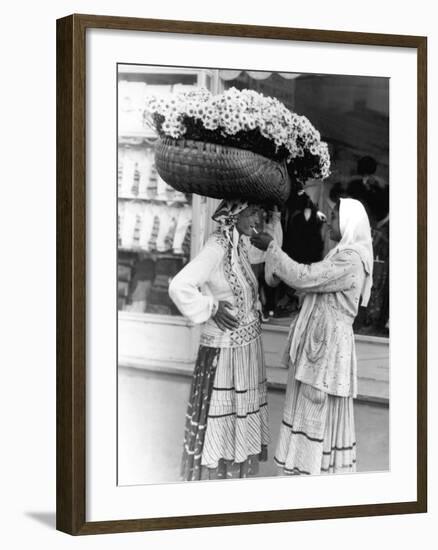 Flower Girls-null-Framed Photographic Print