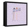 Flower Girls-Caroline Benchétrit-Framed Stretched Canvas