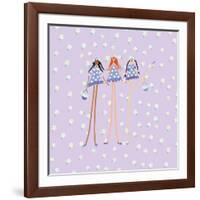 Flower Girls-Caroline Benchétrit-Framed Art Print