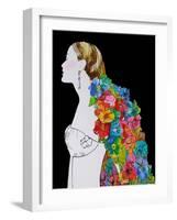 Flower Hair-Schuyler Rideout-Framed Art Print