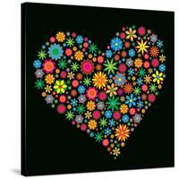 Flower Heart-Maksim Krasnov-Stretched Canvas