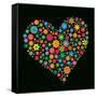 Flower Heart-Maksim Krasnov-Framed Stretched Canvas