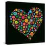 Flower Heart-Maksim Krasnov-Stretched Canvas