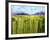 Flower Hedge-Allan Friedlander-Framed Art Print