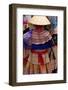 Flower Hmong Ethnic Group at Can Cau Market, Bac Ha Area, Vietnam, Indochina, Southeast Asia, Asia-Bruno Morandi-Framed Photographic Print