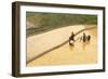 Flower Hmong Ethnic Group Women Working in the Rice Field-Bruno Morandi-Framed Photographic Print