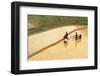 Flower Hmong Ethnic Group Women Working in the Rice Field-Bruno Morandi-Framed Photographic Print