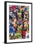 Flower Hmong Tribes People at Market, Nr Bac Ha, Nr Sapa, Vietnam-Peter Adams-Framed Photographic Print