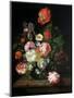 Flower in a Glass Vase-Rachel Ruysch-Mounted Giclee Print