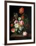 Flower in a Glass Vase-Rachel Ruysch-Framed Giclee Print