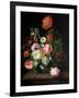 Flower in a Glass Vase-Rachel Ruysch-Framed Giclee Print