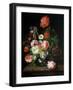 Flower in a Glass Vase-Rachel Ruysch-Framed Giclee Print