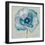 Flower in Blue II-Patricia Pinto-Framed Premium Giclee Print