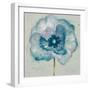 Flower in Blue II-Patricia Pinto-Framed Premium Giclee Print