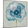 Flower in Blue II-Patricia Pinto-Mounted Premium Giclee Print