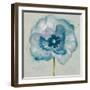 Flower in Blue II-Patricia Pinto-Framed Art Print