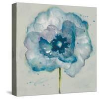 Flower in Blue II-Patricia Pinto-Stretched Canvas