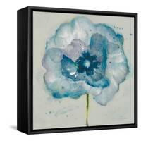 Flower in Blue II-Patricia Pinto-Framed Stretched Canvas