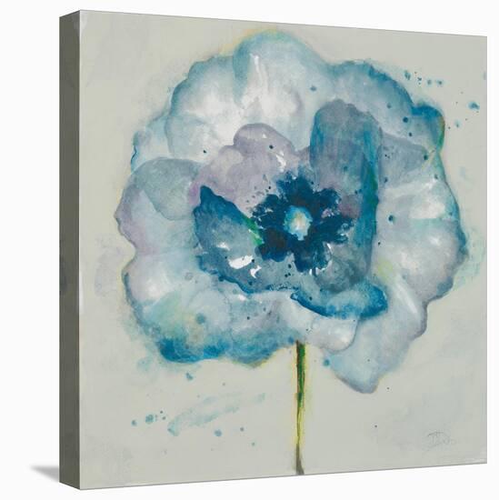 Flower in Blue II-Patricia Pinto-Stretched Canvas