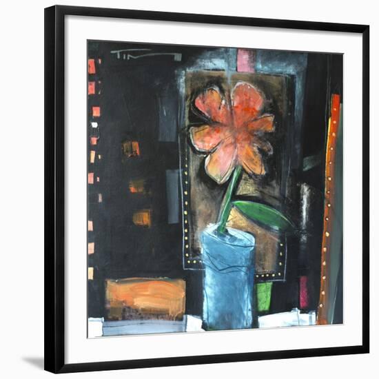 Flower in Blue Pot-Tim Nyberg-Framed Giclee Print