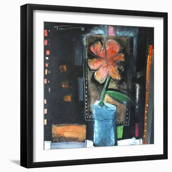 Flower in Blue Pot-Tim Nyberg-Framed Giclee Print