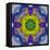 Flower Mandala, Photograph, Layer Work-Alaya Gadeh-Framed Stretched Canvas