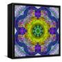 Flower Mandala, Photograph, Layer Work-Alaya Gadeh-Framed Stretched Canvas