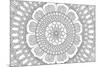 Flower Mandala-Hello Angel-Mounted Giclee Print
