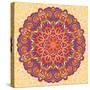 Flower Mandala-Baksiabat-Stretched Canvas