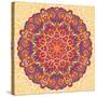 Flower Mandala-Baksiabat-Stretched Canvas