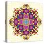 Flower Mandala-Baksiabat-Stretched Canvas