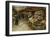 Flower Market, 1882-Jean Francois Raffaelli-Framed Giclee Print