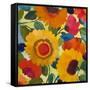 Flower Market 1-Kim Parker-Framed Stretched Canvas