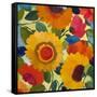 Flower Market 1-Kim Parker-Framed Stretched Canvas