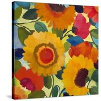 Flower Market 1-Kim Parker-Stretched Canvas