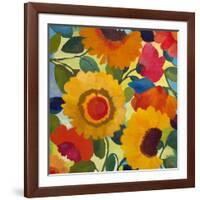 Flower Market 1-Kim Parker-Framed Giclee Print