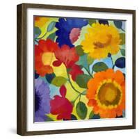 Flower Market 2-Kim Parker-Framed Giclee Print