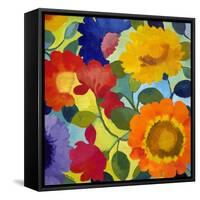 Flower Market 2-Kim Parker-Framed Stretched Canvas