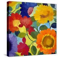 Flower Market 2-Kim Parker-Stretched Canvas