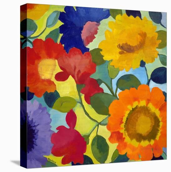 Flower Market 2-Kim Parker-Stretched Canvas