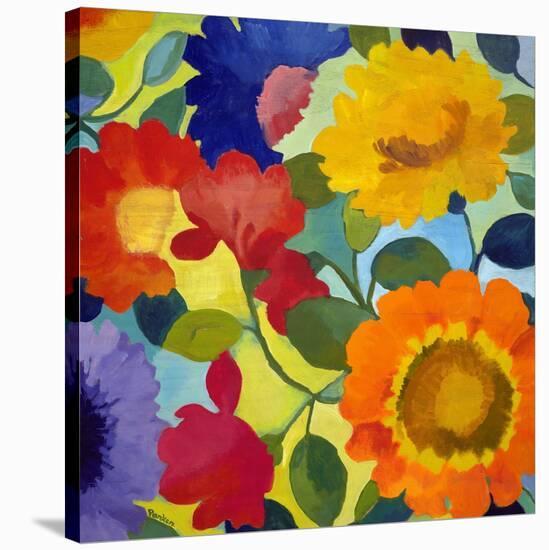 Flower Market 2-Kim Parker-Stretched Canvas