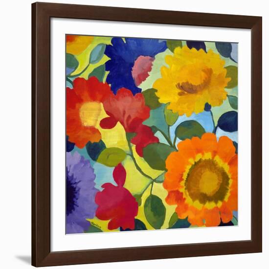 Flower Market 2-Kim Parker-Framed Giclee Print