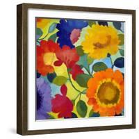 Flower Market 2-Kim Parker-Framed Giclee Print