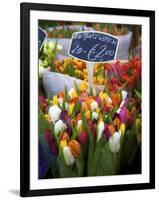 Flower Market, Amsterdam, Netherlands-Neil Farrin-Framed Photographic Print