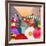 Flower Market at Columbia Road-Claire Huntley-Framed Giclee Print