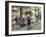 Flower Market at Hojbro Plads-Paul Gustav Fischer-Framed Giclee Print